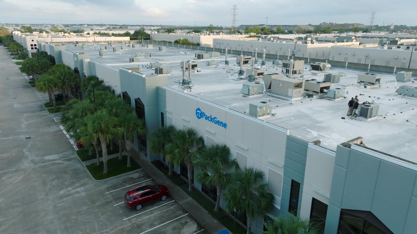 PackGene GMP Facility